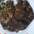 ガガちん's cooksnap of when they made 春菊と納豆のふわふわ焼き.