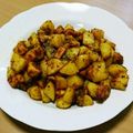えま＊'s cooksnap of when they made 簡単！ミニじゃがウィンナー♪カレー粉炒め.