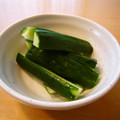runa10's cooksnap of when they made おせん流＊塩麹のきゅうりの漬け物＊.