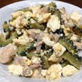 パンダフル！'s cooksnap of when they made 苦すぎないゴーヤチャンプルー.