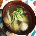 ココネ☆☆☆'s cooksnap of when they made 鯵のつみれ汁.
