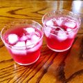 紫翠花's cooksnap of when they made 赤じそジュース 黄金比 クエン酸.