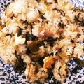 lucey☆girl's cooksnap of when they made ちりめん辛子高菜炒飯.