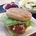xMARILYNx's cooksnap of when they made 再現！モスの照り焼きチキンバーガー.