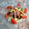 クレイプメートル's cooksnap of when they made ほうれん草と新玉ねぎのサラダ.