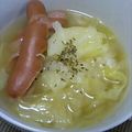 Ｒｏｋｉ's cooksnap of when they made ザワークラフト風酢ープ.