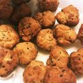 1ntere5t's cooksnap of when they made ごまたっぷりのサーターアンダギー.