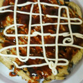 チームひとり's cooksnap of when they made ◆とろとろ～茄子のお好み焼き◆.
