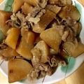 かけや's cooksnap of when they made ♡豚コマ大根のピリ辛炒め.