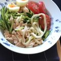 ★☆な☆★'s cooksnap of when they made 棒々鶏風うどん.