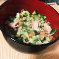 かーなぽん's cooksnap of when they made 保育園で人気のツナと納豆のサラダ☆.