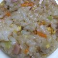 りーちゃんST's cooksnap of when they made 味付け簡単！和風チャーハン.