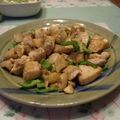 ハルぼんパパ's cooksnap of when they made 鶏ももピーマンエリンギのササッと中華炒め.