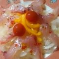 あまね's cooksnap of when they made 真鯛のカルパッチョ風サラダ.