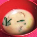 naopreza's cooksnap of when they made 茄子と小松菜のお味噌汁.