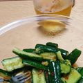 おまたんＬＡＢＯ's cooksnap of when they made 時短・簡単おつまみ♪ピリ辛きゅうり.