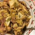 ★Maple★'s cooksnap of when they made 熱辛！豚肩ロース角切り肉のスタミナ炒め♡.
