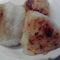じゅんcafe's cooksnap of when they made 初心者の簡単♪焼きおにぎり　甘醤油.