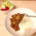ぺぺぺぺす's cooksnap of when they made 恋しくなる*挽肉と玉ねぎカレー.