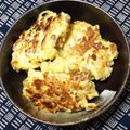 nosso's cooksnap of when they made 新たまねぎと納豆のお焼き.