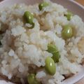 まゅ＠たん's cooksnap of when they made 枝豆ごはん.