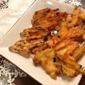 きんちょきん's cooksnap of when they made にんじんとかぼちゃのかき揚げ.