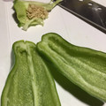 Sa〜ちゃん's cooksnap of when they made 種が散らばらないピーマンの切り方.
