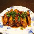 れぽっと's cooksnap of when they made 簡単♪フライパンで手羽中の甘辛照り焼き.