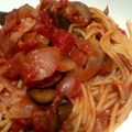 のぎぬこ's cooksnap of when they made 絶対美味しい♡秘密のトマトソースパスタ.