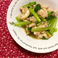 ふたごゆき's cooksnap of when they made 簡単ササッと！小松菜と鶏肉のカレー炒め♪.