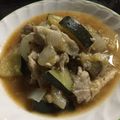 小春日和♪'s cooksnap of when they made 豚肉とズッキーニの味噌炒め.