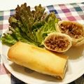 よこ☆よこ☆'s cooksnap of when they made 春巻き◎揚げないのにパリパリ～*✧.