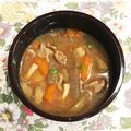 なつき☆ミ's cooksnap of when they made 煮干も入れて～我が家の豚汁.