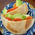 オテモヤン's cooksnap of when they made 自家製酵母液で作る★全粒ピタパン.