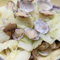 クック9HQ7R7☆'s cooksnap of when they made アサリと春キャベツの酒蒸し.