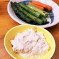 skateri's cooksnap of when they made 豆腐クリーム　ツナ塩レモン　ドレッシング.