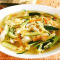 ☆糖質減らしてます☆'s cooksnap of when they made 簡単なとろみあるズッキーニのスープ.