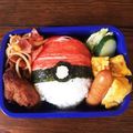 あくび28n's cooksnap of when they made キャラ弁★ポケモンボール.