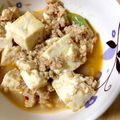 かけや's cooksnap of when they made 鶏挽肉と豆腐のピリ辛煮♪.