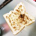 ねぞろ's cooksnap of when they made ＊ちょっぴり大人のチーズ珈琲トースト＊.