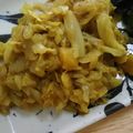 ほのけんmama's cooksnap of when they made インドカレー ⭐簡単キャベツのサブジ⭐.