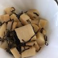 ma___111's cooksnap of when they made たけのこの塩昆布炒め✿.