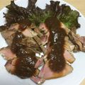 ピーチャマ's cooksnap of when they made お家にある調味料で、絶品！ローストビーフ.