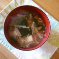 sumirenore's cooksnap of when they made ★ダイエット!!整腸作用のお味噌汁★.