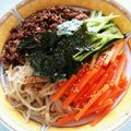icook's cooksnap of when they made ビビンバ冷麺 簡単麺料理 アレンジ麺.