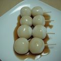 ☆なっちゃん★'s cooksnap of when they made みたらしだんご.