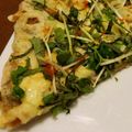 ゆ〜ぼ's cooksnap of when they made ごぼう入り☆おからピザ.