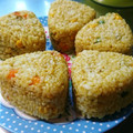 ma04tsu's cooksnap of when they made 食べてみて♡白だしで絶品和風カレーにぎり.