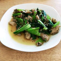 茶々♡小豆's cooksnap of when they made ３分！小松菜と鯖の和え物.