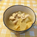 オレンジリング's cooksnap of when they made 材料3つ♡鶏と大根のお揚げ煮.